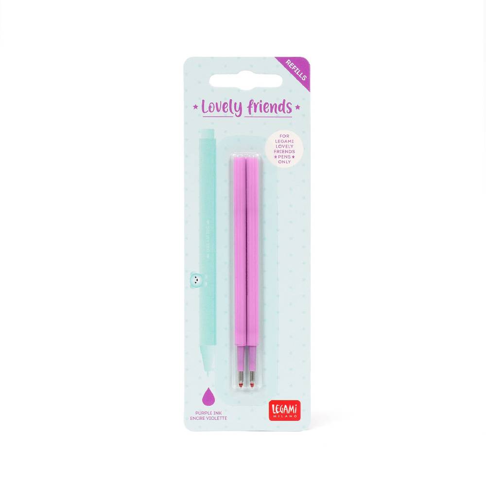 Legami Set di 2 Refill per Penna Gel - Lovely Friends Ultimi tre giorni