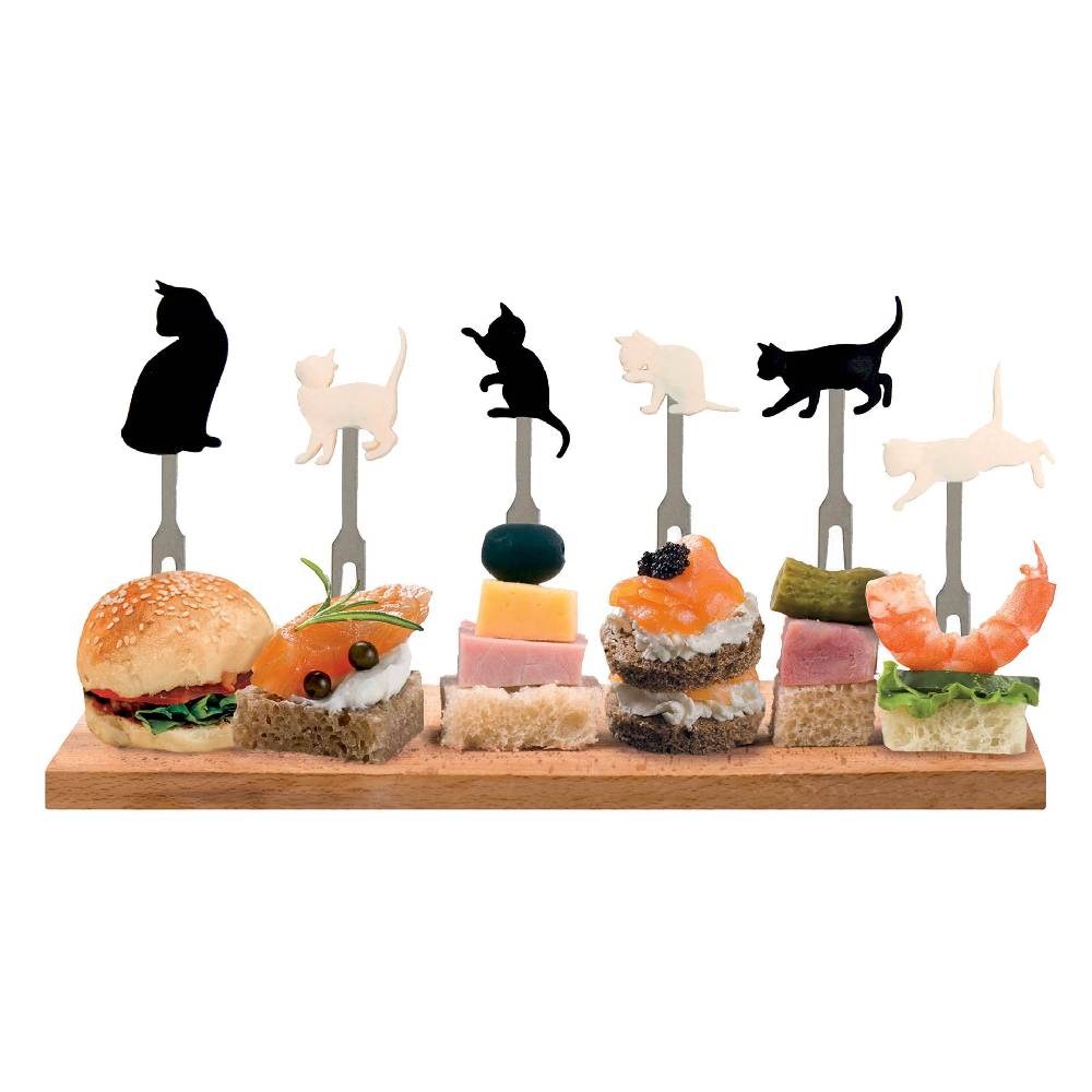 Legami Set di 6 Forchettine per Aperitivo Convenienza