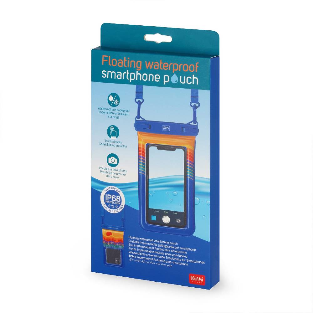 Legami Custodia Impermeabile Galleggiante per Smartphone - Floating Waterproof Smartphone Pouch In Linea