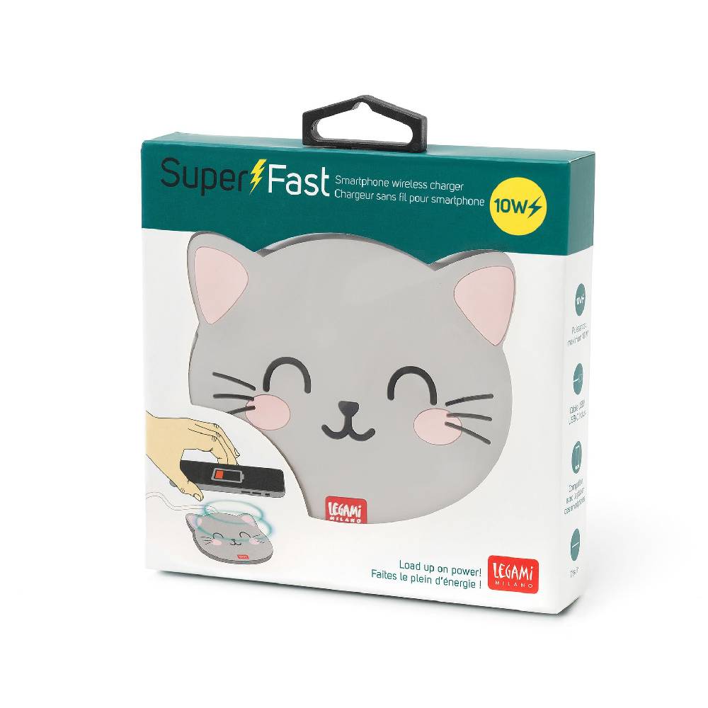 Legami Caricabatterie Wireless con Supporto - Super Fast Qualità