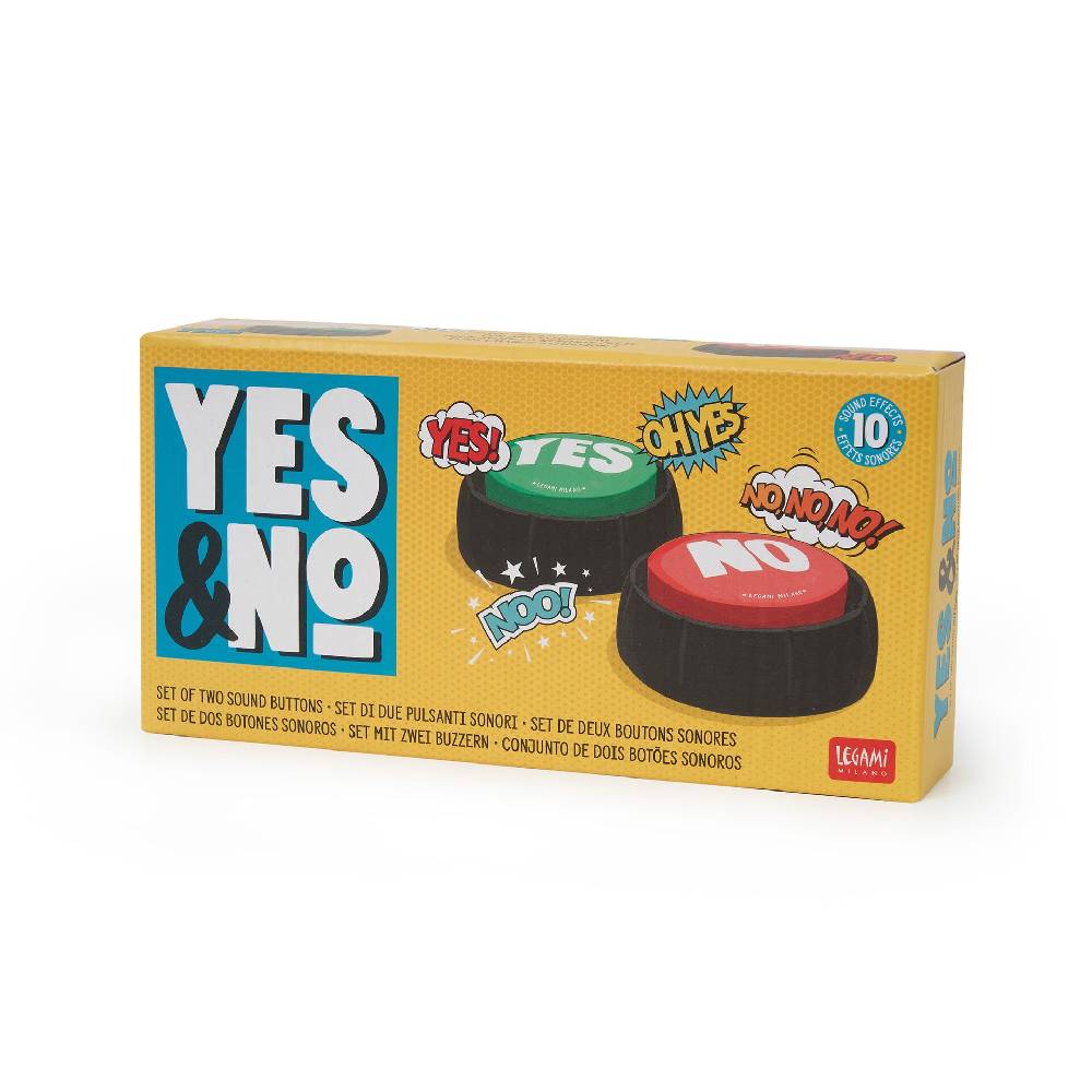 Legami YES & NO - Set di Due Pulsanti Sonori Affare Del Giorno