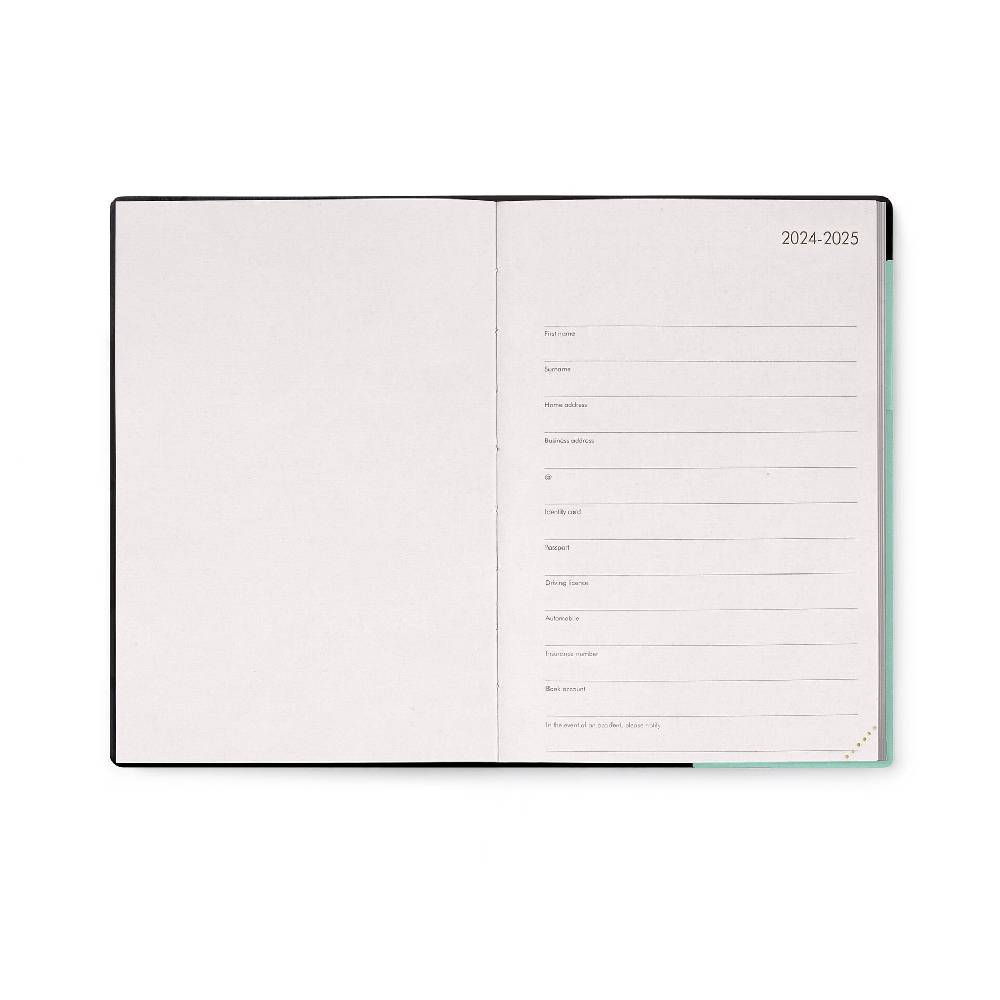 Legami Agenda 18 Mesi Settimanale - Medium - Con Notebook - 2024/2025 Nuovo