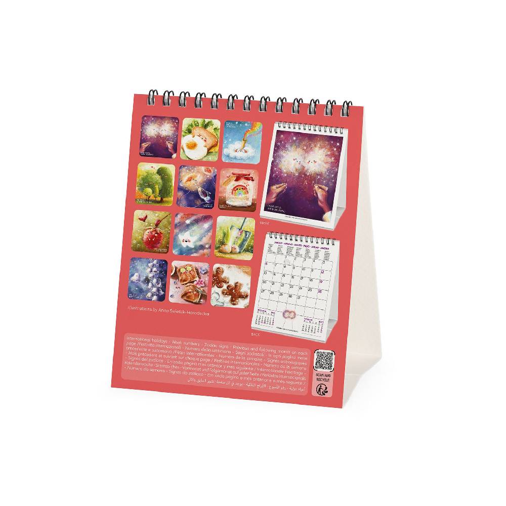 Legami Calendario da Tavolo 2025 - 12 x 14,5 cm Saldi