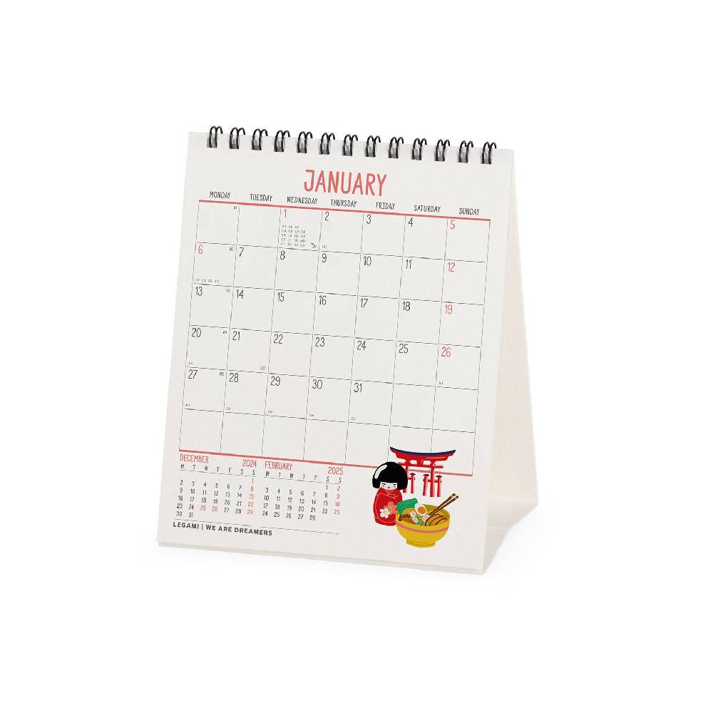 Legami Calendario da Tavolo 2025 - 12 x 14,5 cm Vendita Calda