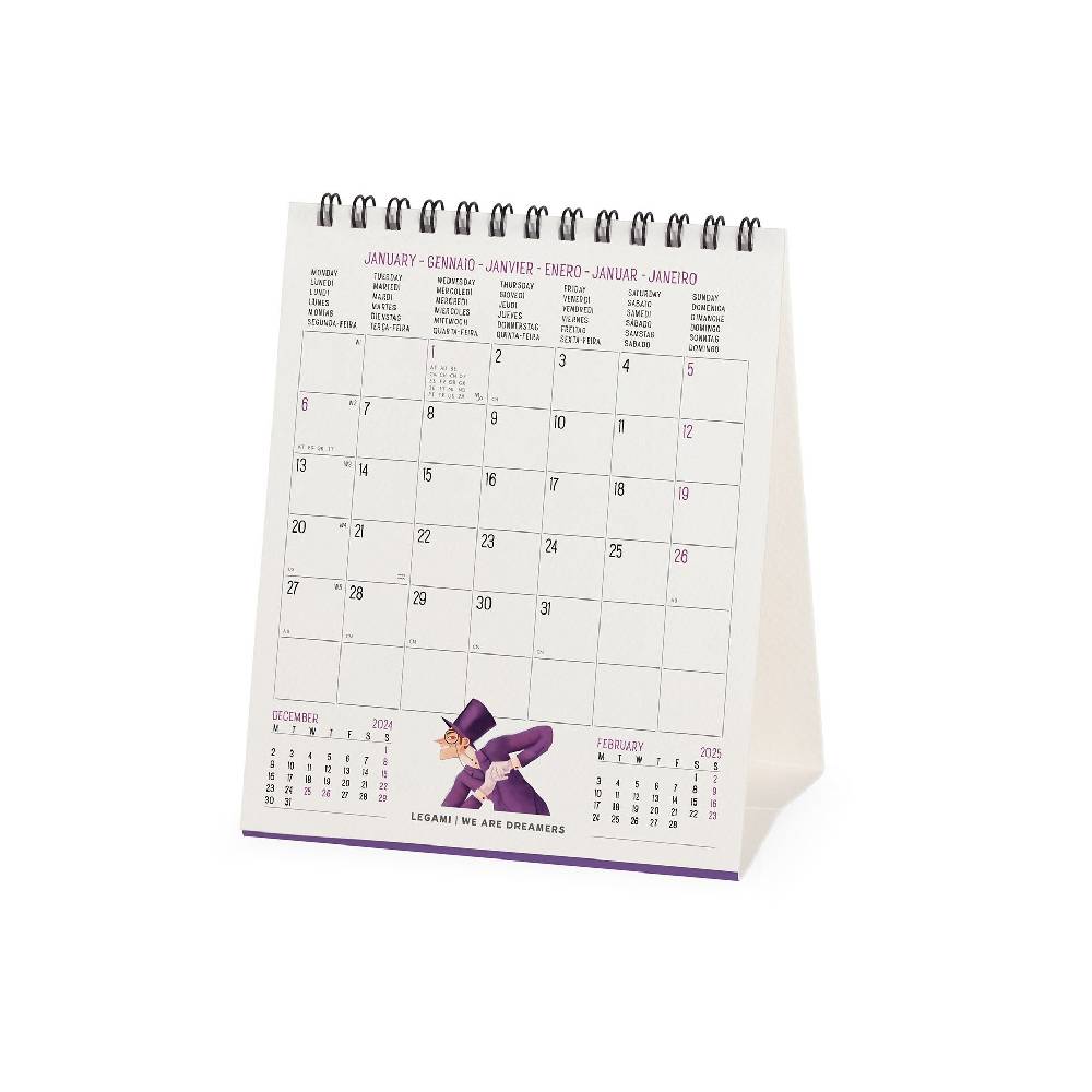 Legami Calendario da Tavolo 2025 - 12 x 14,5 cm Vendita Economica