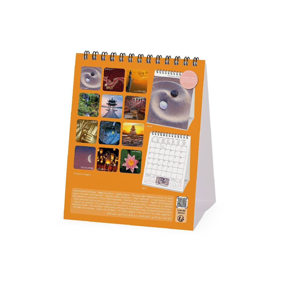 Legami Calendario da Tavolo 2025 - 12 x 14,5 cm Saldi Di Fabbrica