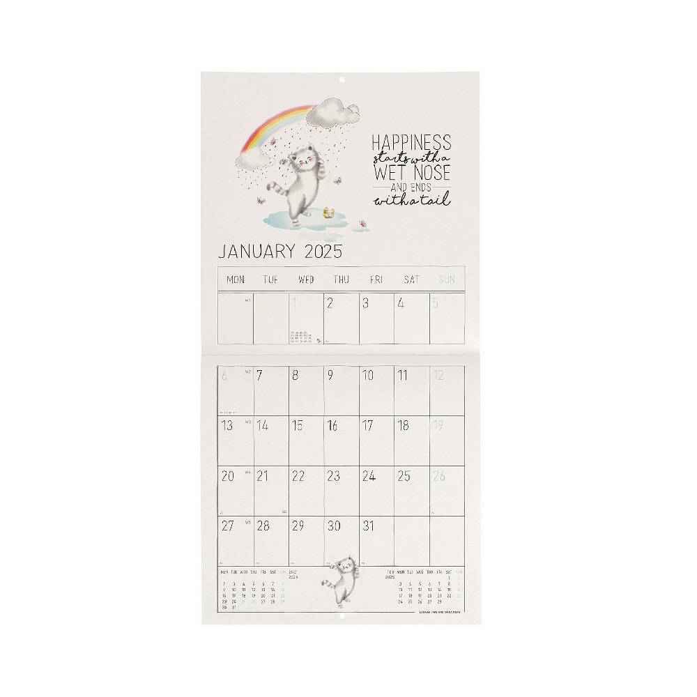 Legami Calendario da Parete 2025 - 18 x 18 cm 2025