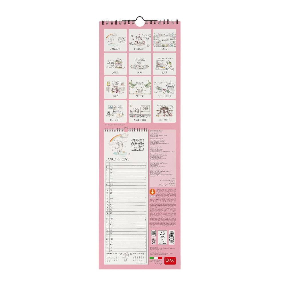 Legami Calendario da Parete 2025 - 16 x 49 cm Vendita