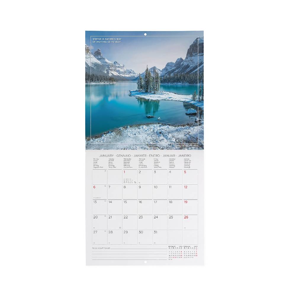Legami Calendario da Parete 2025 - 18 x 18 cm Soddisfazione Garantita