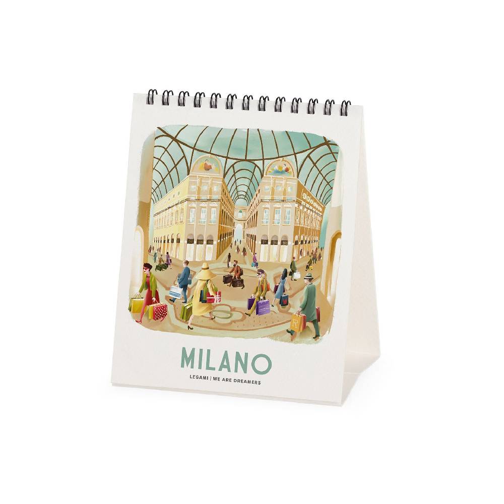 Legami Calendario da Tavolo 2025 - 12 x 14,5 cm Consegna Veloce