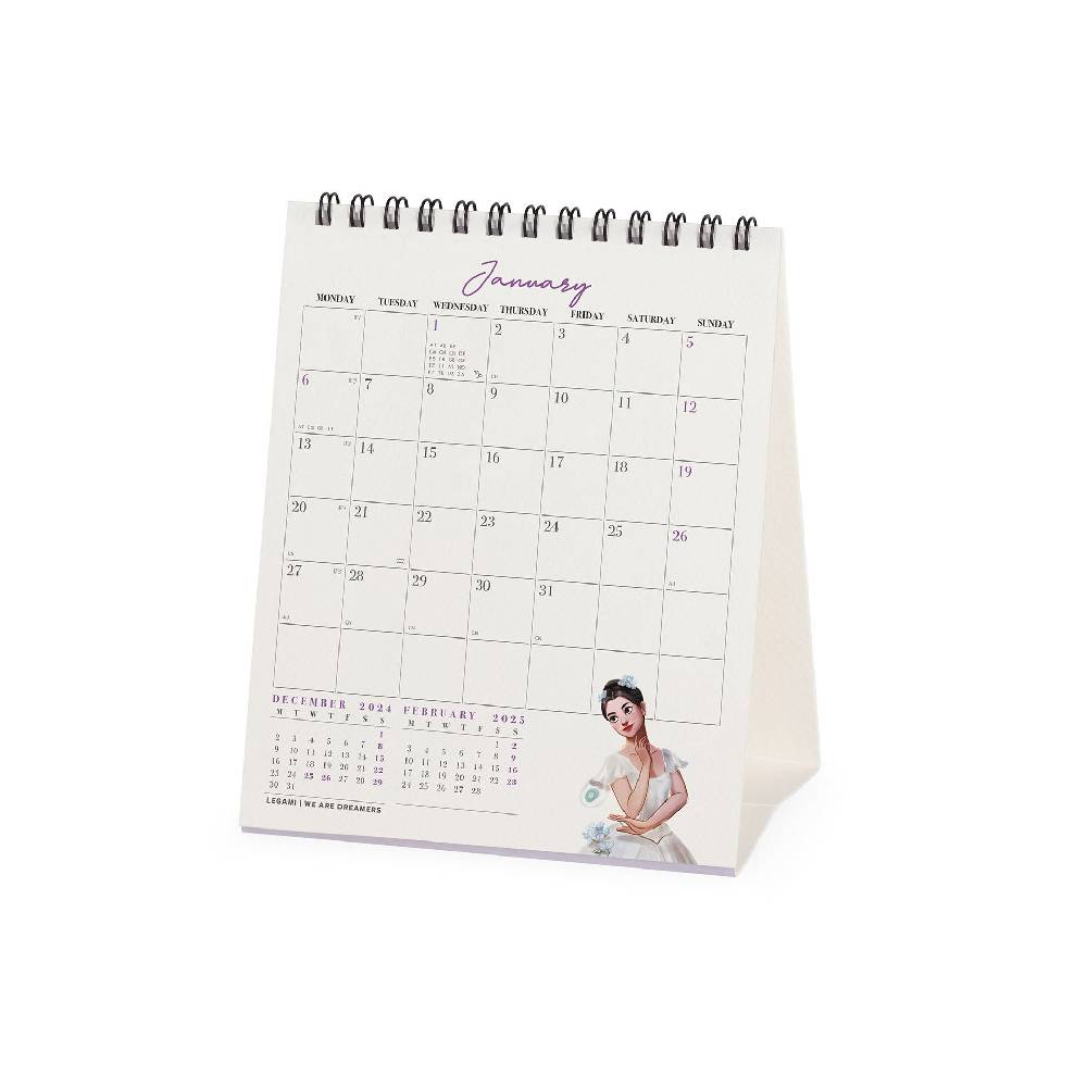 Legami Calendario da Tavolo 2025 - 12 x 14,5 cm Fino Al -60%