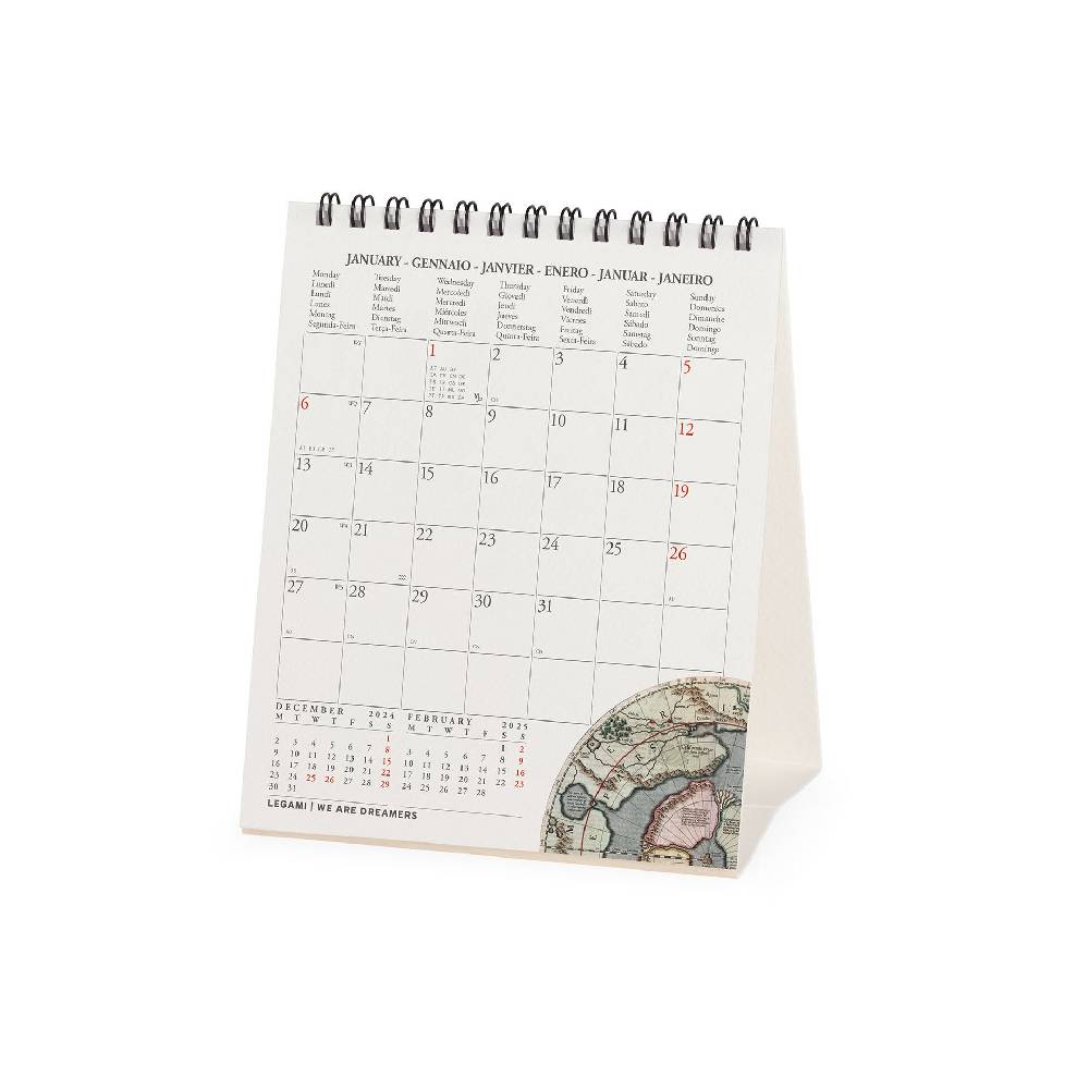 Legami Calendario da Tavolo 2025 - 12 x 14,5 cm Shopping Online