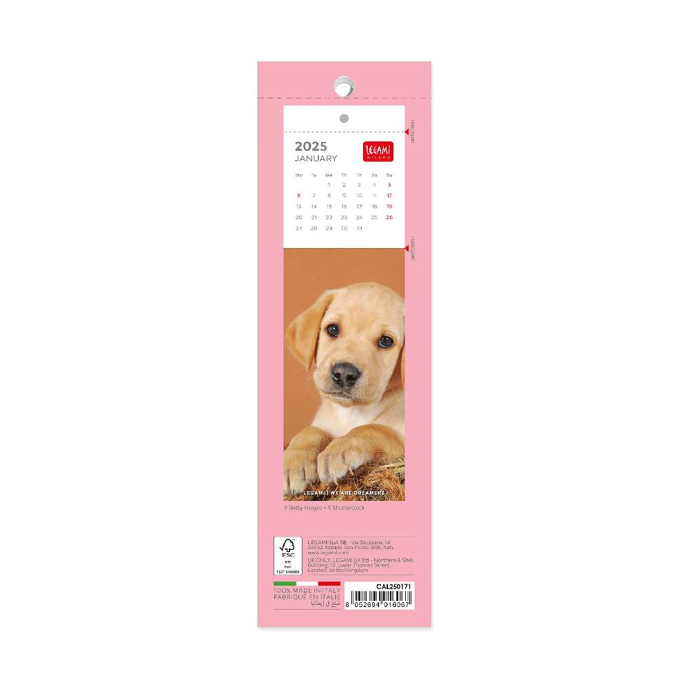Legami Calendario Segnalibro 2025 - 5,5 x 18 cm Sconto