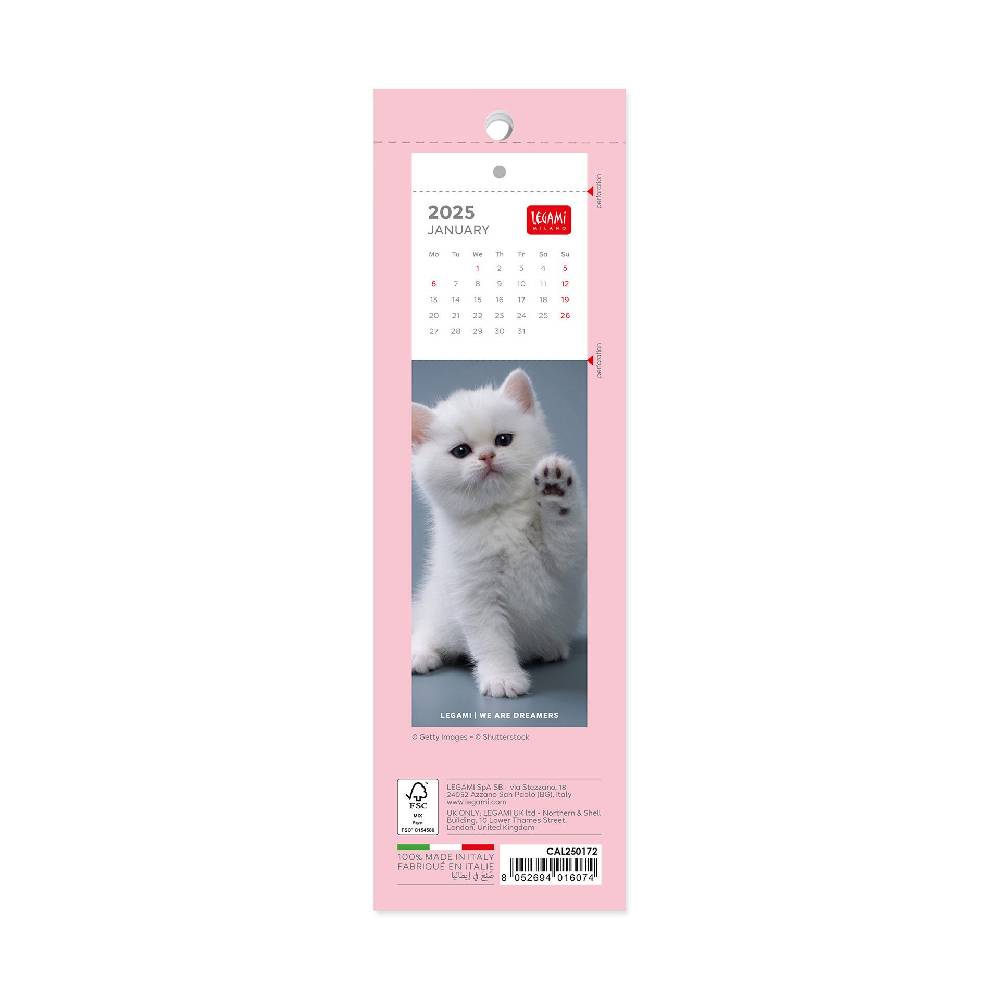 Legami Calendario Segnalibro 2025 - 5,5 x 18 cm Offerta