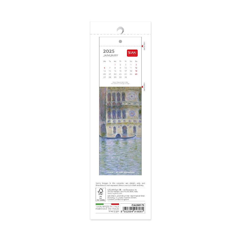 Legami Calendario Segnalibro 2025 - 5,5 x 18 cm Online