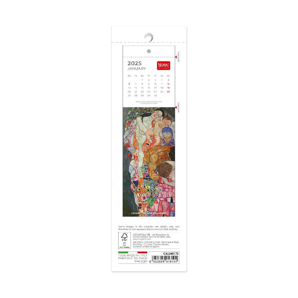 Legami Calendario Segnalibro 2025 - 5,5 x 18 cm Outlet