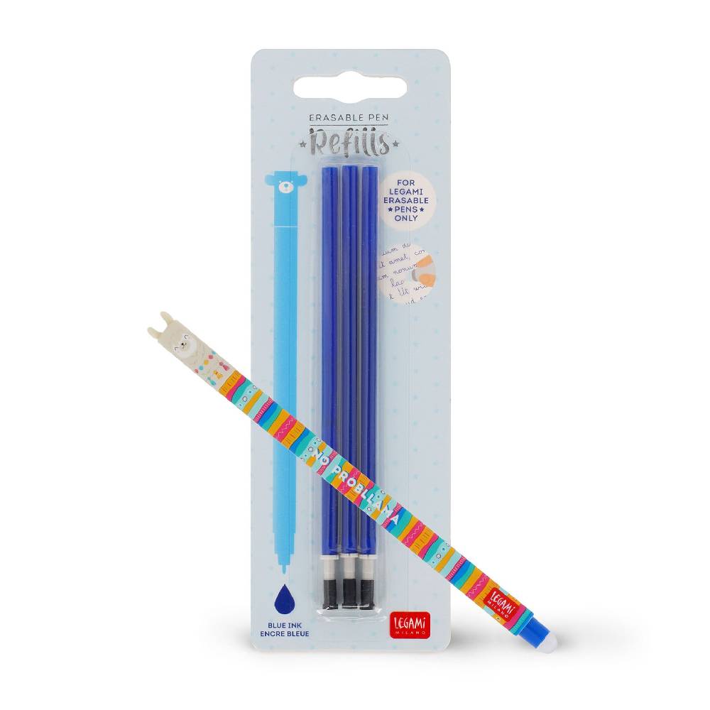 Legami Set Penna Cancellabile Llama con Refill Blu Offerte speciali