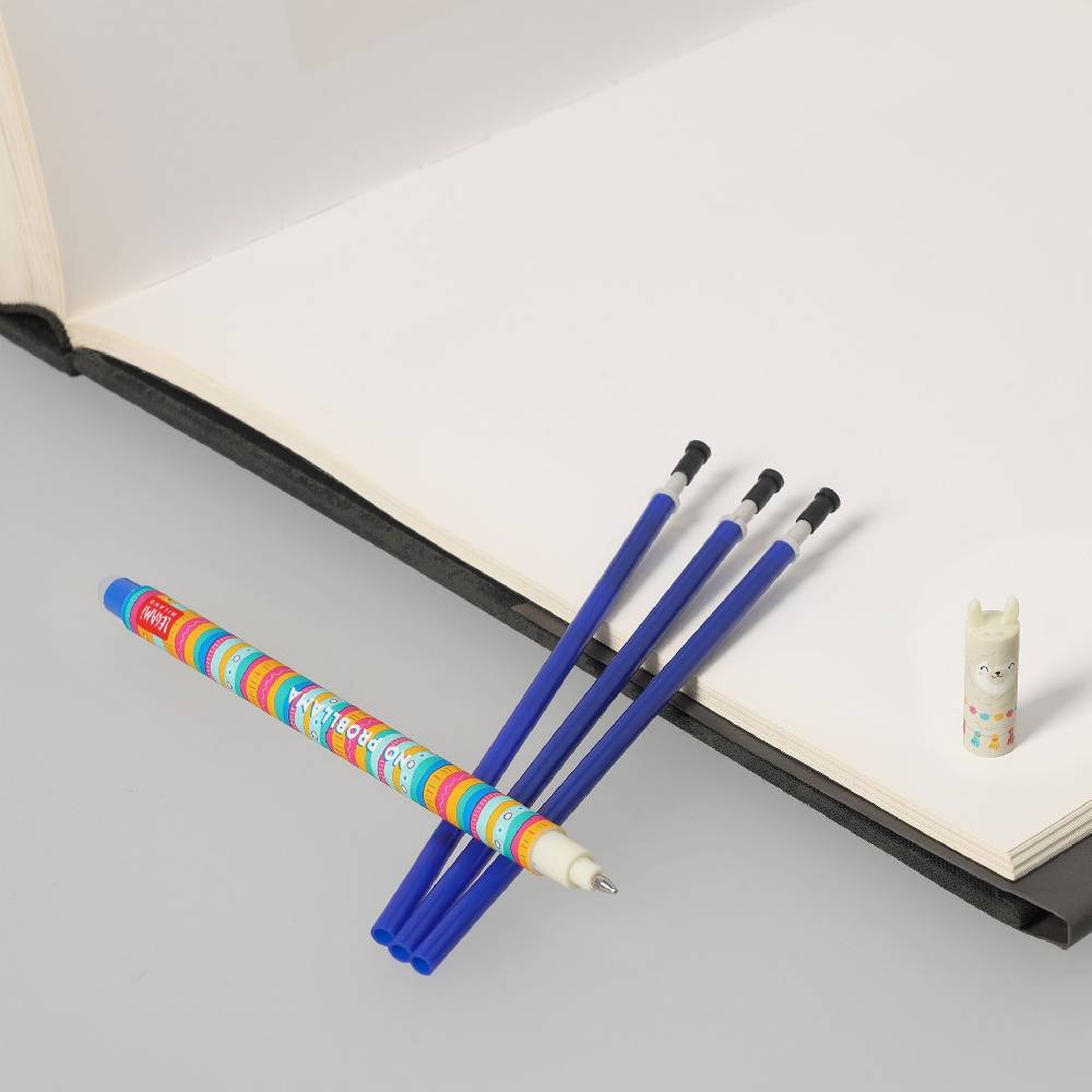Legami Set Penna Cancellabile Llama con Refill Blu Offerte speciali