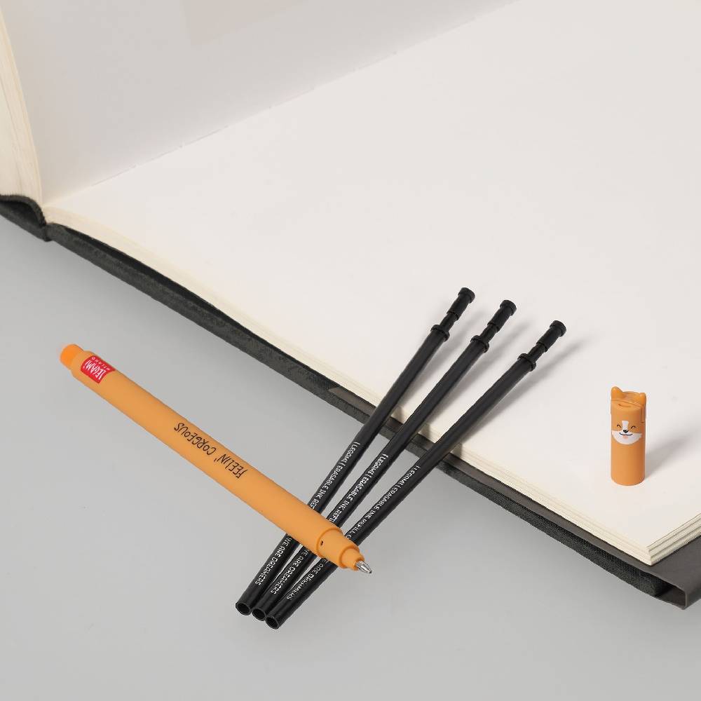 Legami Set Penna Cancellabile Corgi con Refill Nero Prezzo basso