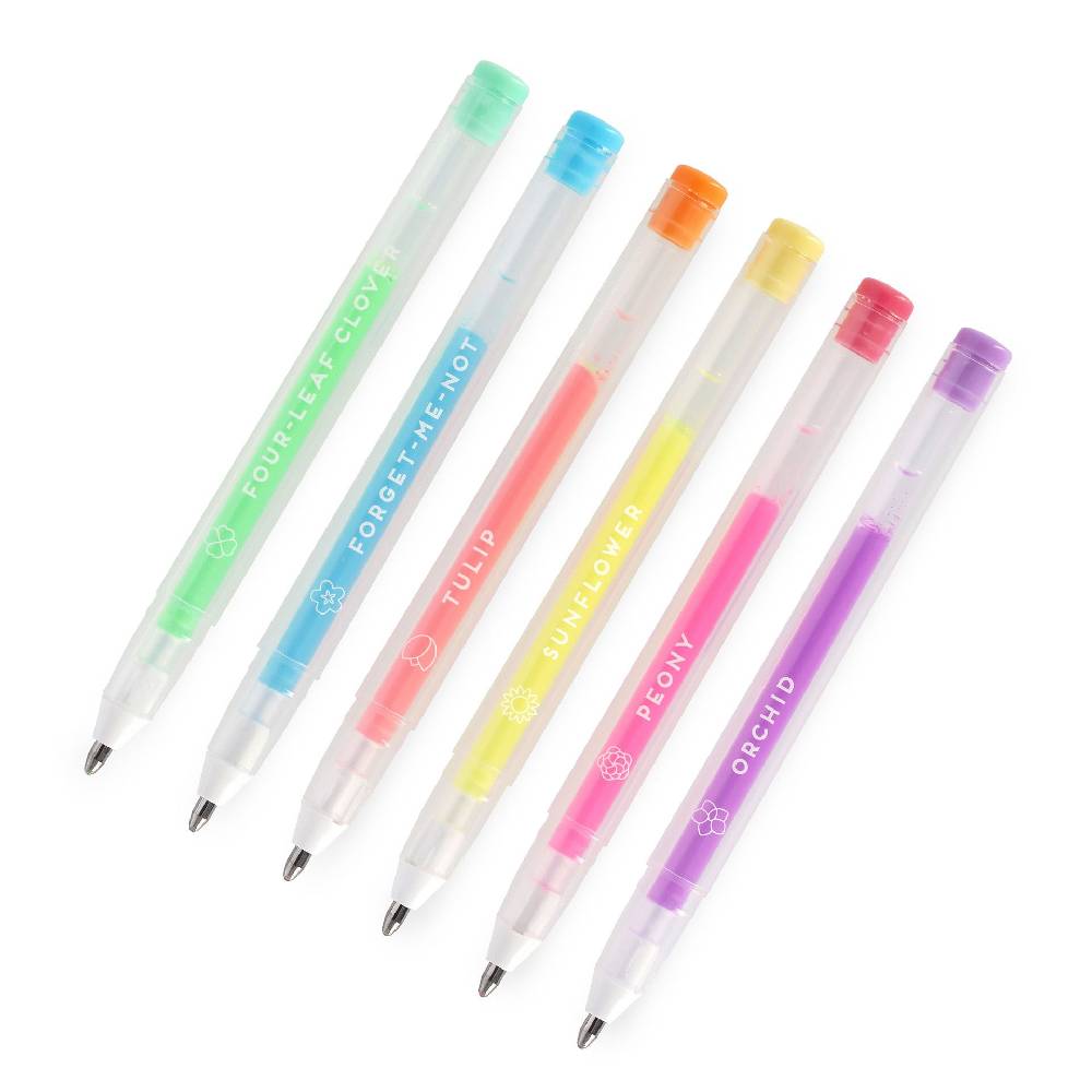Legami Set di 6 Penne Gel Pastello - Spring is in the Air Super Saving Price