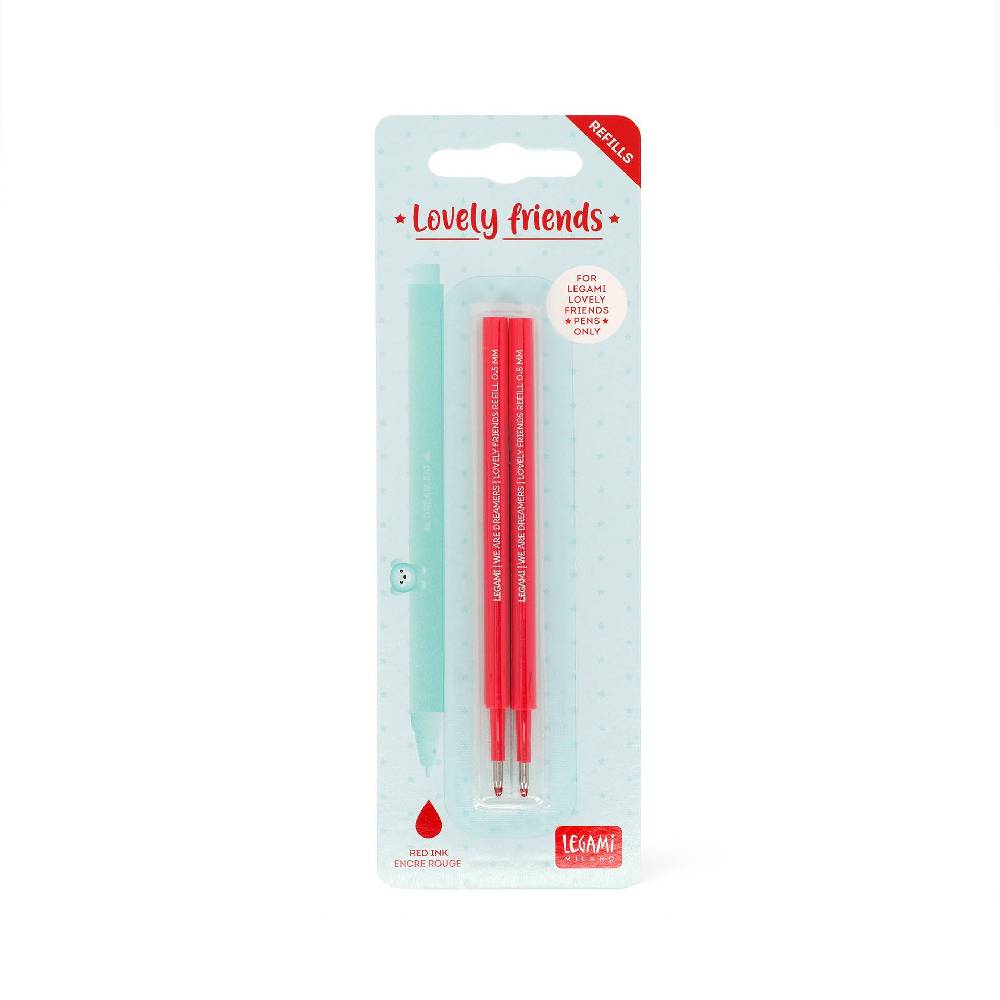 Legami Set di 2 Refill per Penna Gel - Lovely Friends Latest stili