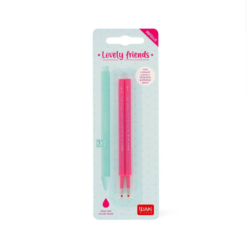 Legami Set di 2 Refill per Penna Gel - Lovely Friends Promozione temporanea