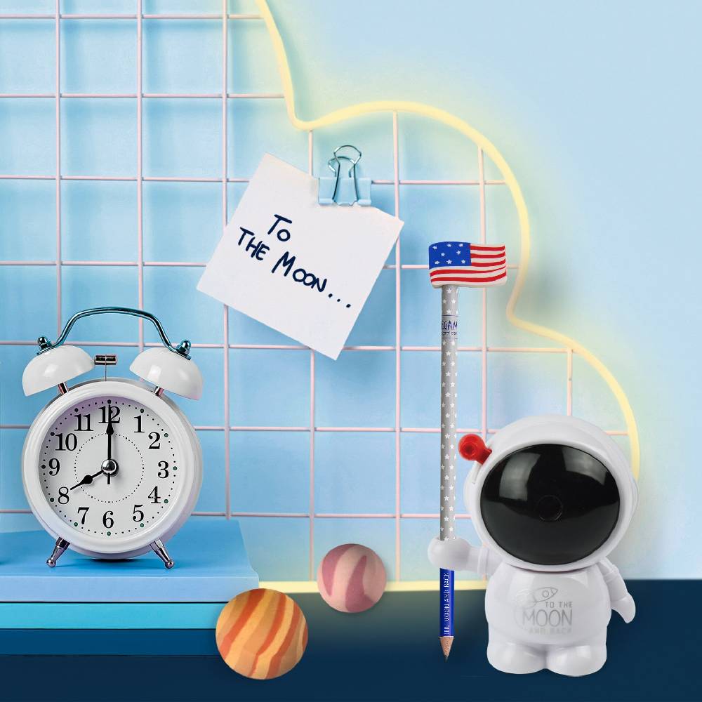 Legami Set di 2 Gomme e 1 Matita - To The Moon And Back Only for today