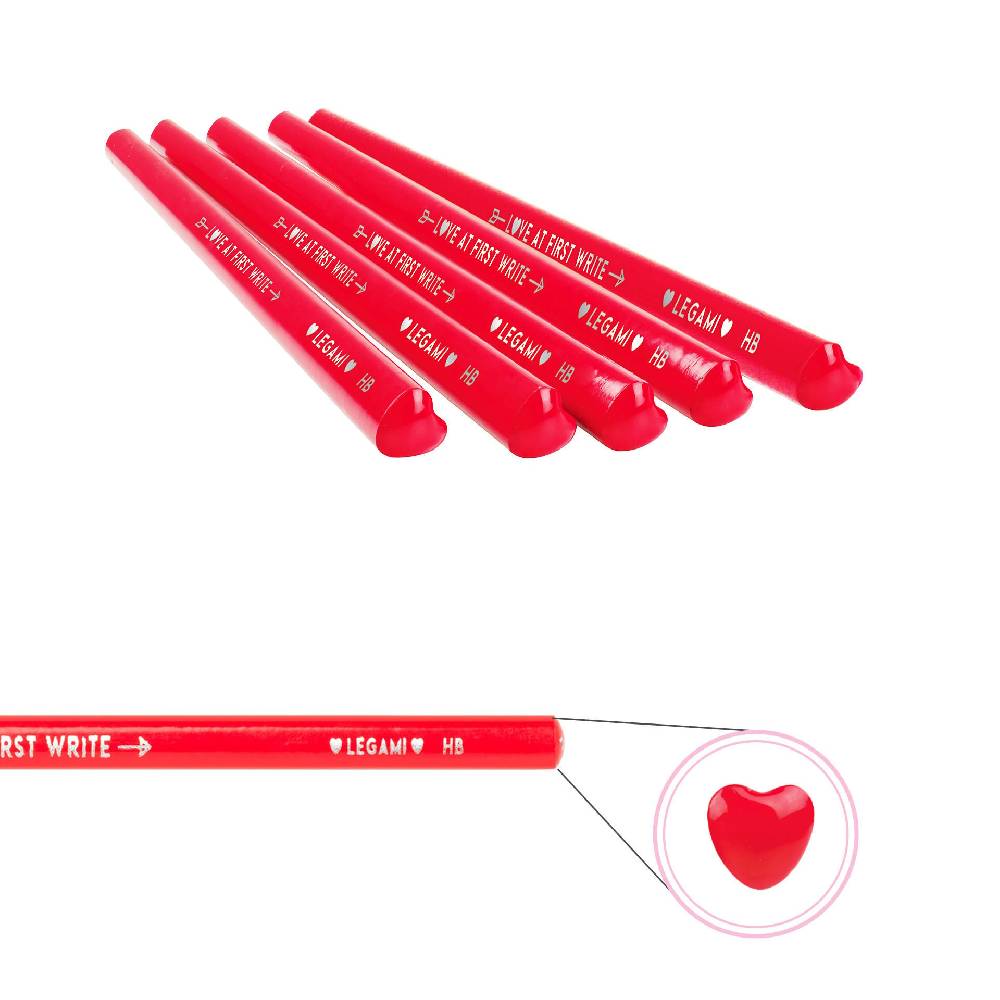 Legami Matita a Forma di Cuore - Love at First Write Solo un giorno rimasto