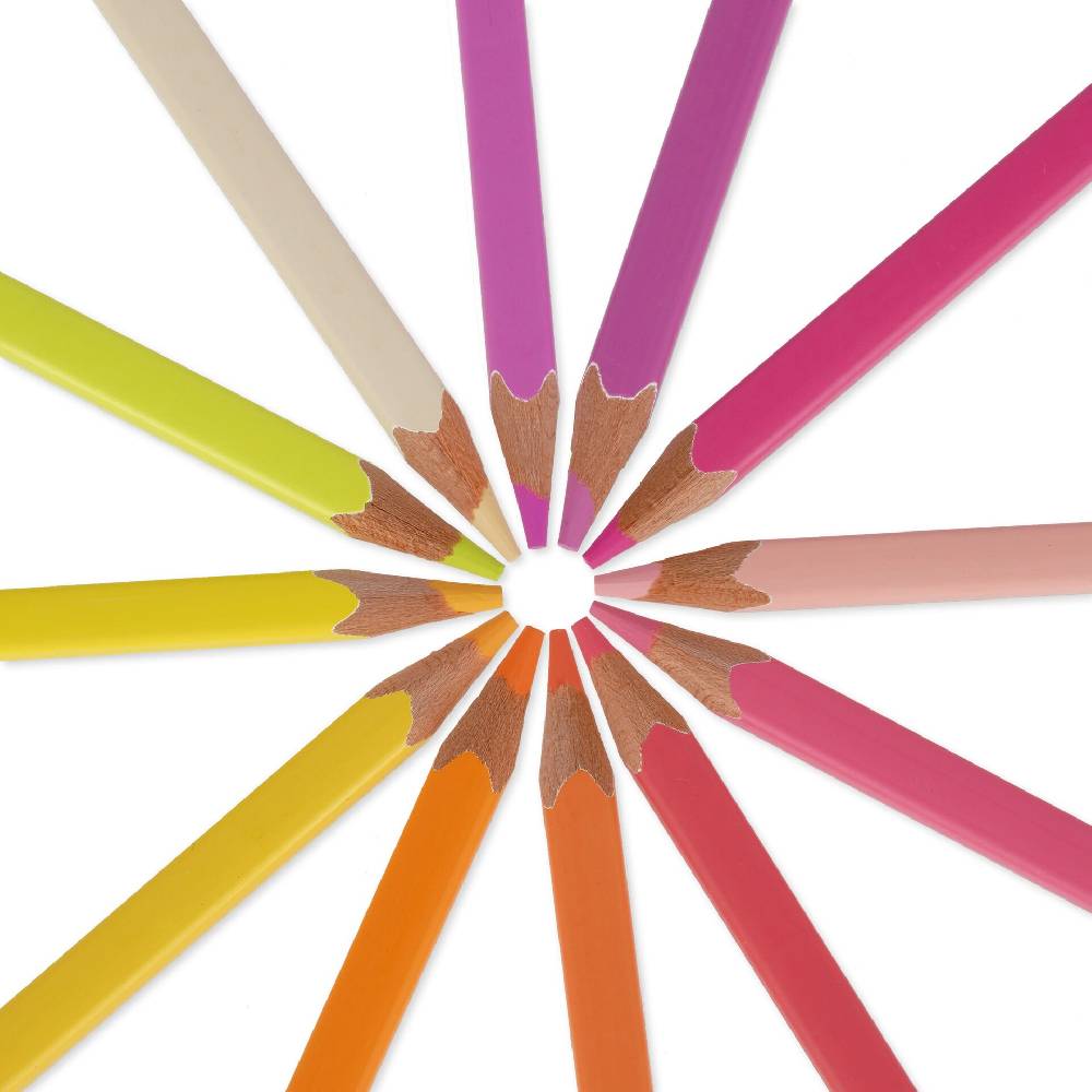 Legami Set di 12 Matite Colorate - Live Colorfully Super sconto