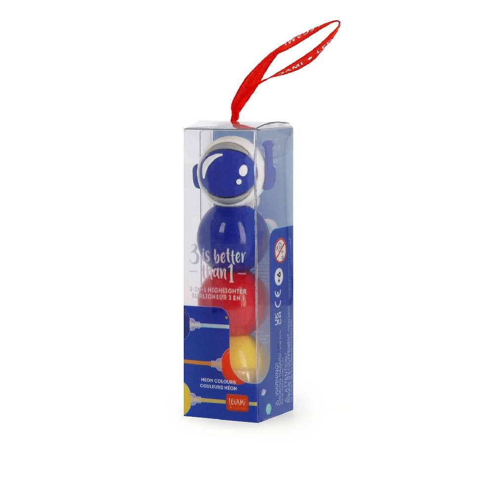 Legami Evidenziatore 3 in 1 - 3 is Better Than 1 50% di sconto con spedizione gratuita