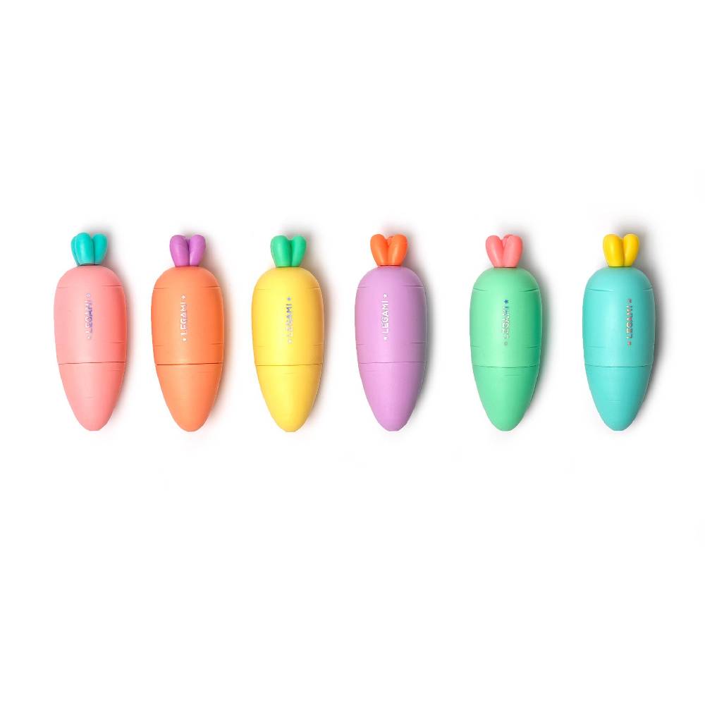 Legami Set di 6 Mini Evidenziatori - Carrate Team Italia