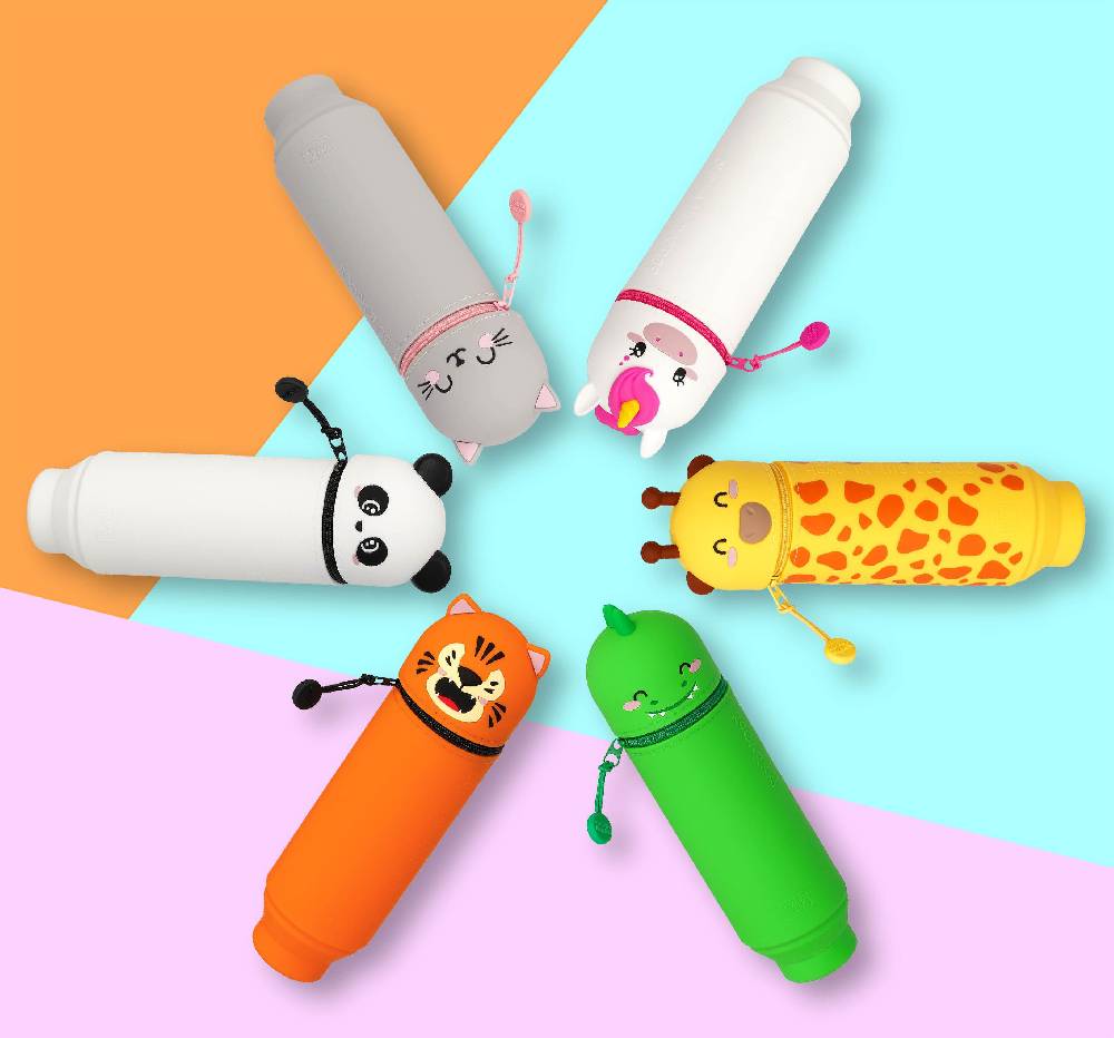 Legami Astuccio 2 in 1 in Morbido Silicone - Kawaii Nuovo