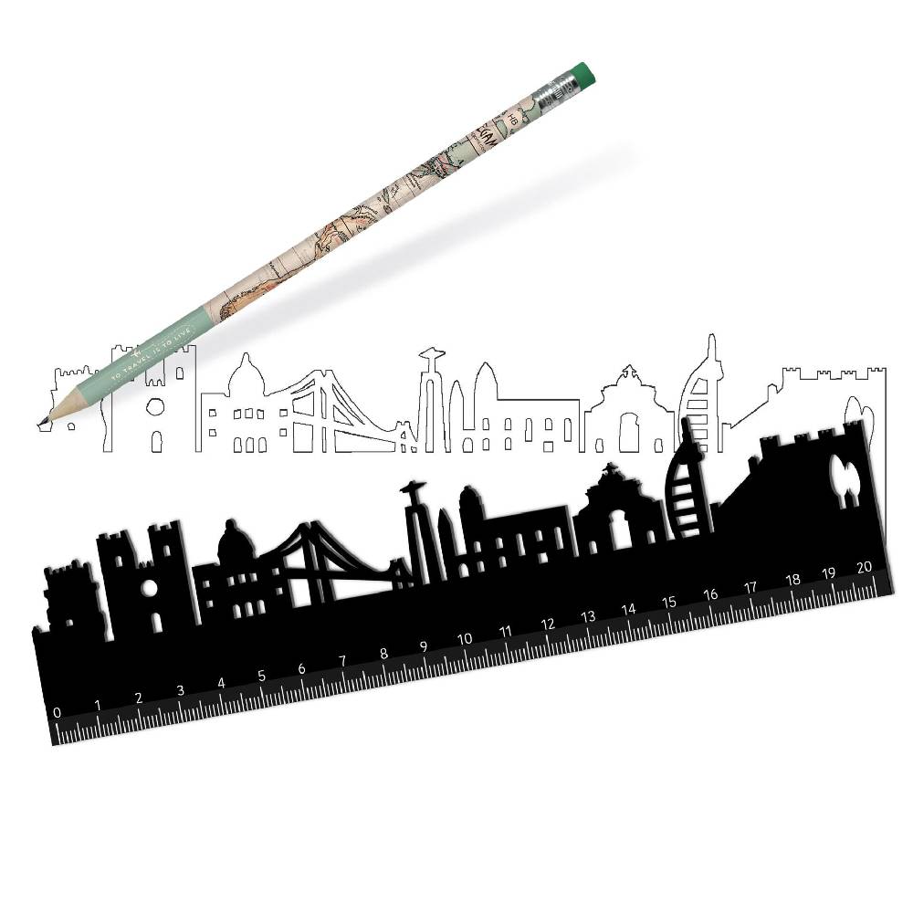 Legami Righello - Follow The Skyline Moda