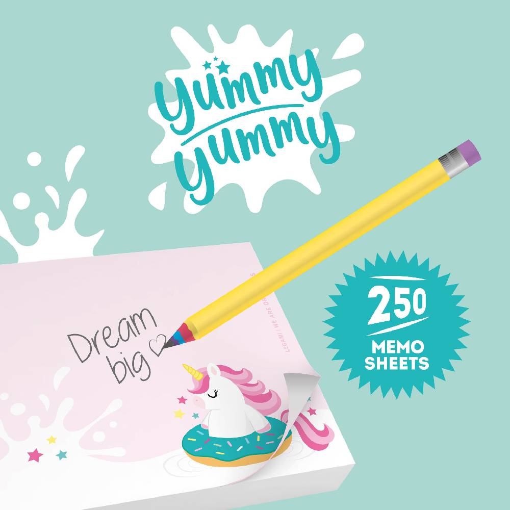 Legami Blocchetto Memo - Yummy Yummy Black Friday