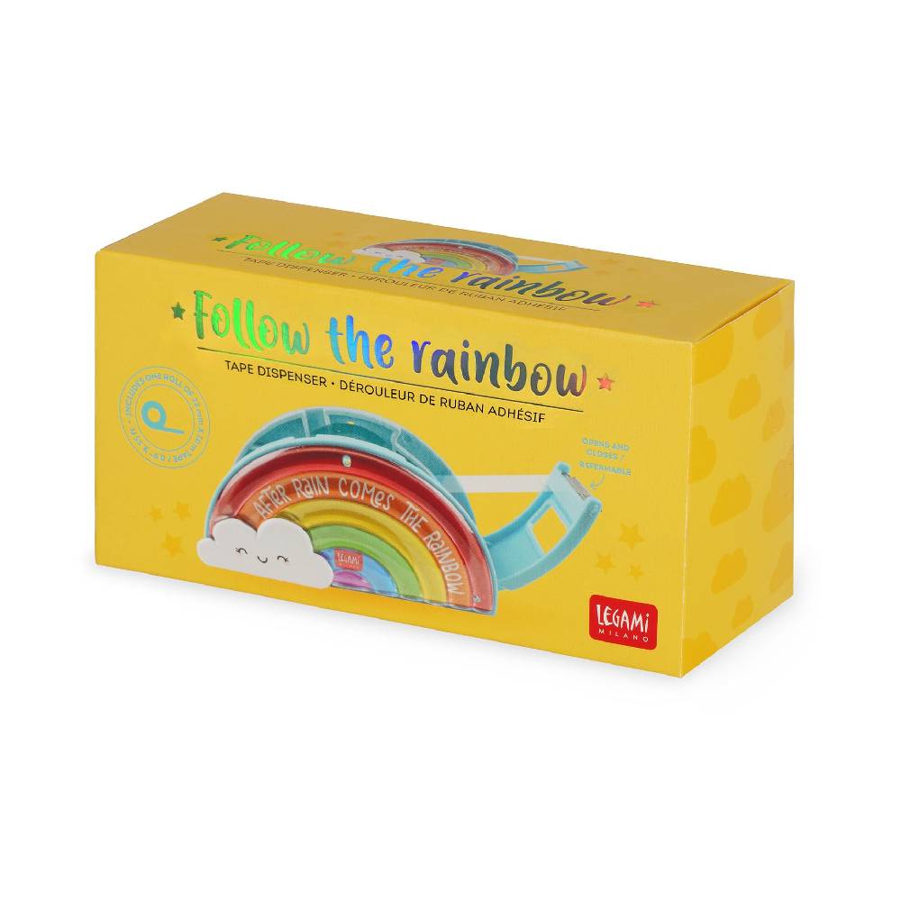 Legami Dispenser per Nastro Adesivo - Follow The Rainbow Offerte esclusive
