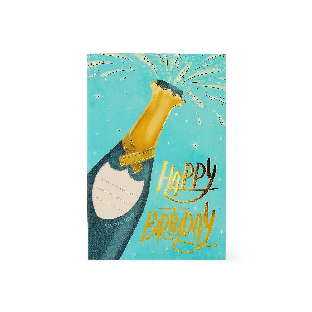 Legami Biglietto di Auguri Gratta e Scopri - Bottle Discount Store per i nuovi prodotti