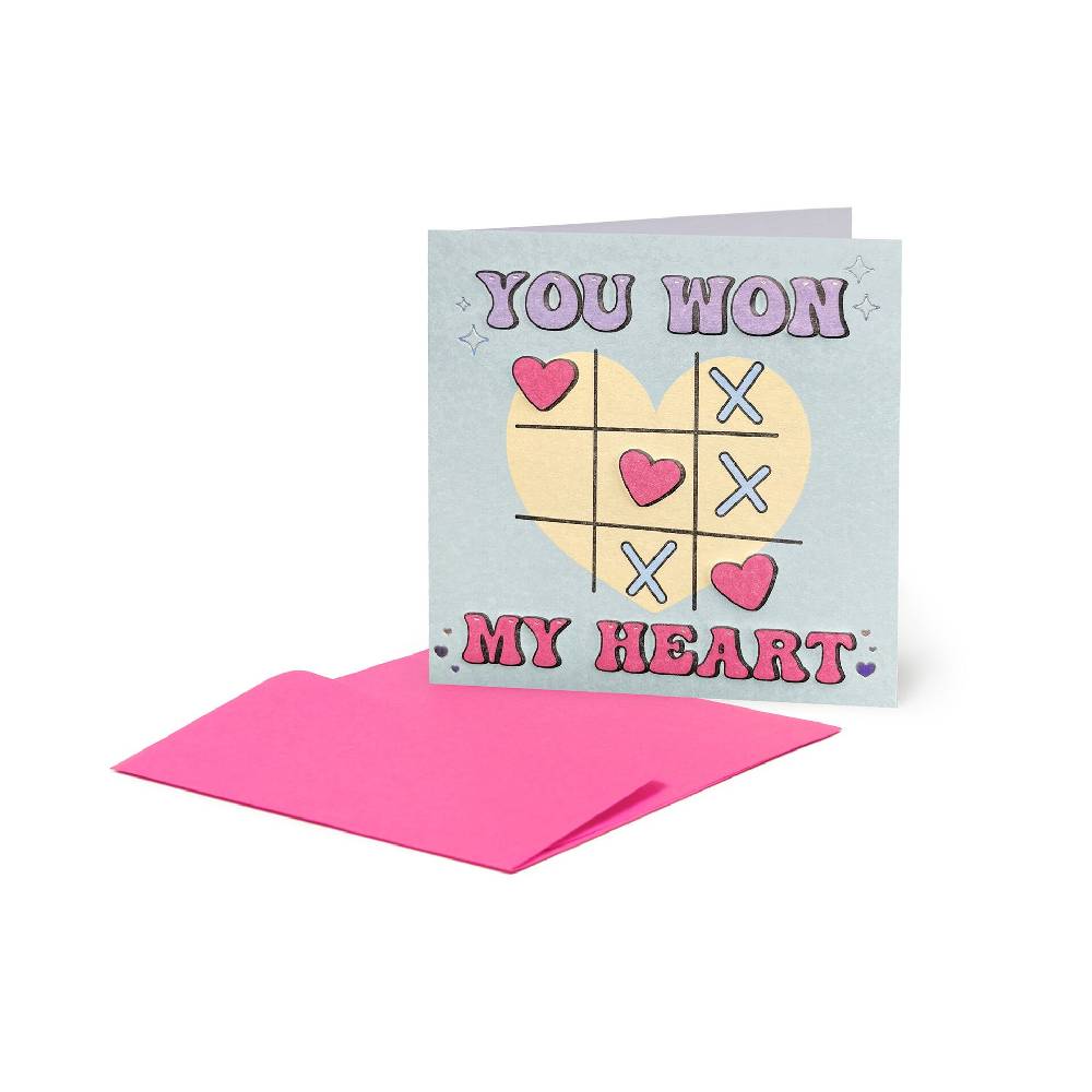 Legami Biglietto di Amore e Amicizia - Tic-Tac- Toe