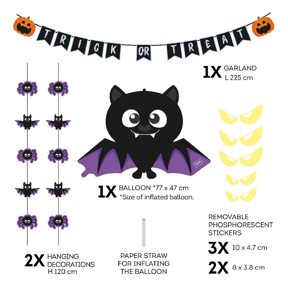 Legami Set Decorazione Porta Halloween - Trick Or Treat Offerta migliore
