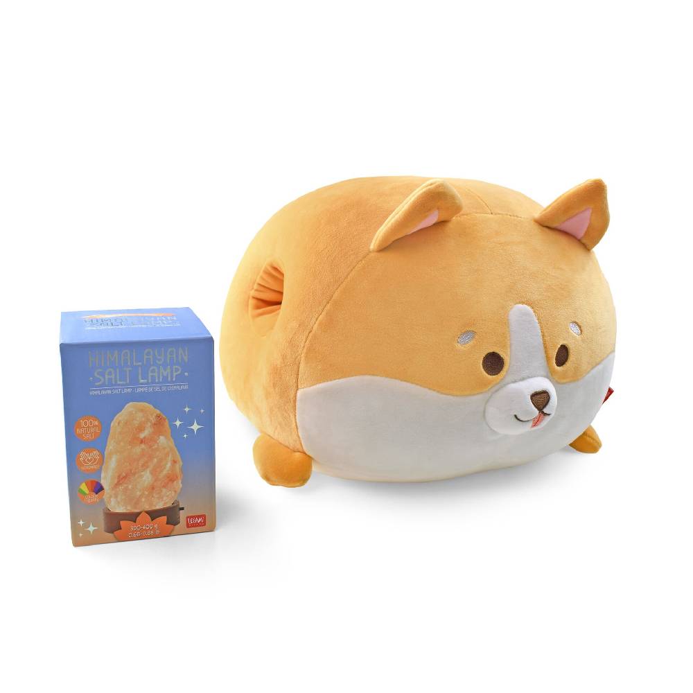 Legami Set Cuscino Corgi e Himalayan Salt Lamp Ultimi due giorni