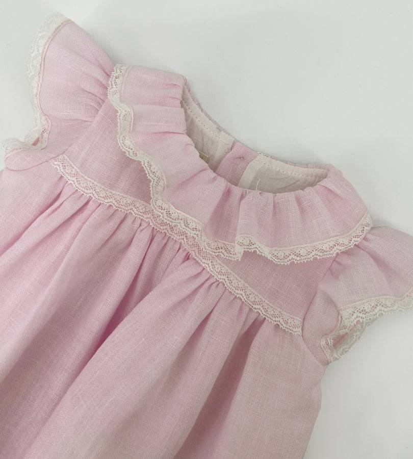 ﻿La Stupenderia PINK LINEN DRESS Soddisfazione Garantita