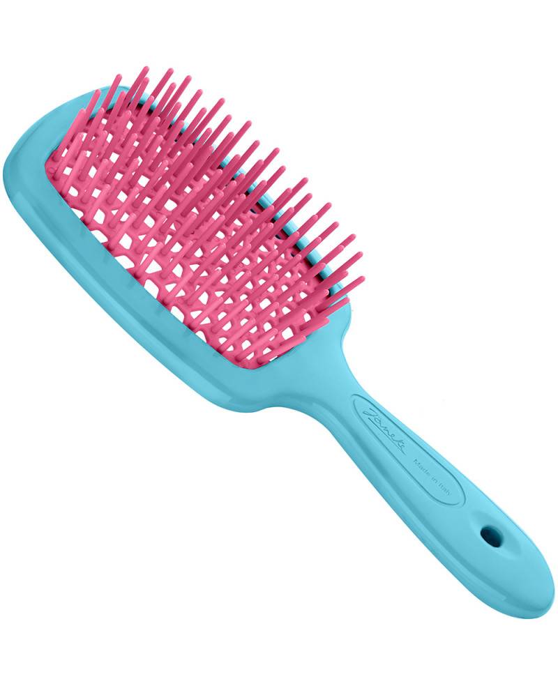 Janeke Spazzola Superbrush Small Turchese e Rosa – Cod. 86SP234 AR