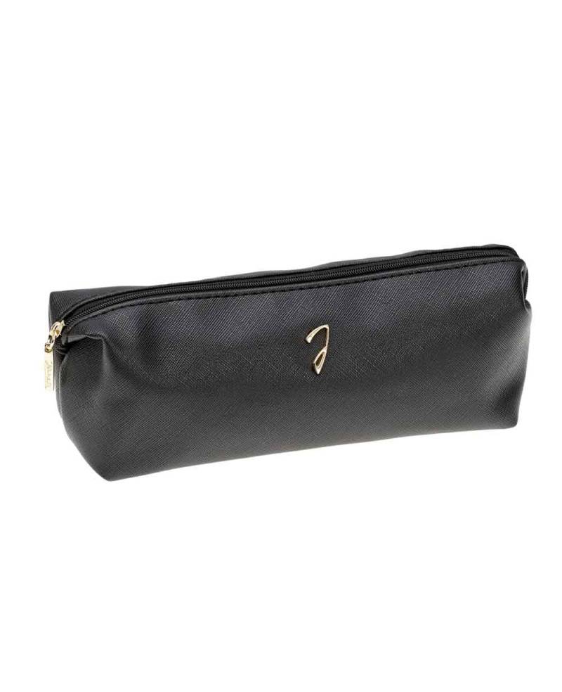 Janeke Astuccio piccolo nero, lavorazione Saffiano - cod. A2829VT NER Vendita Calda
