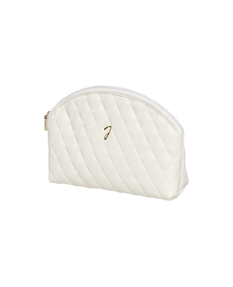 Janeke Astuccio trapuntato medio, 20,5x13x6 cm beige - cod. A6111VT BEI Vendita