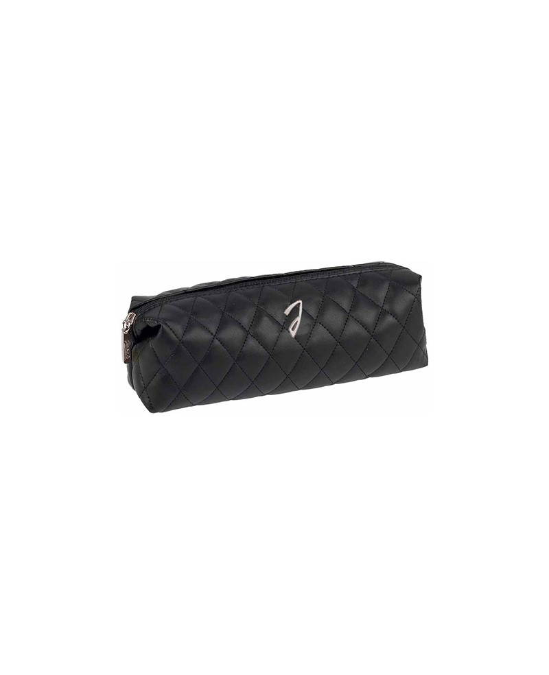 Janeke Portatrucchi tombolino trapuntato, nero - cod. A6129VT NER