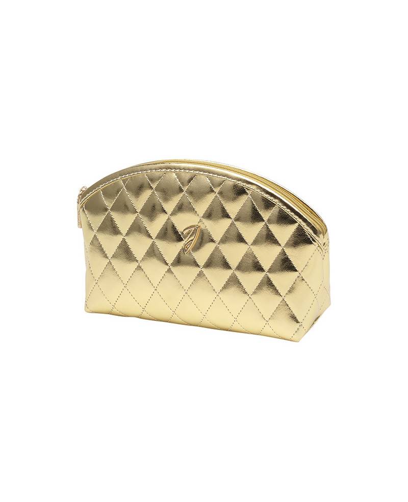 Janeke Astuccio medio, trapuntato oro cm20,5x13x6 - cod. A1964VT