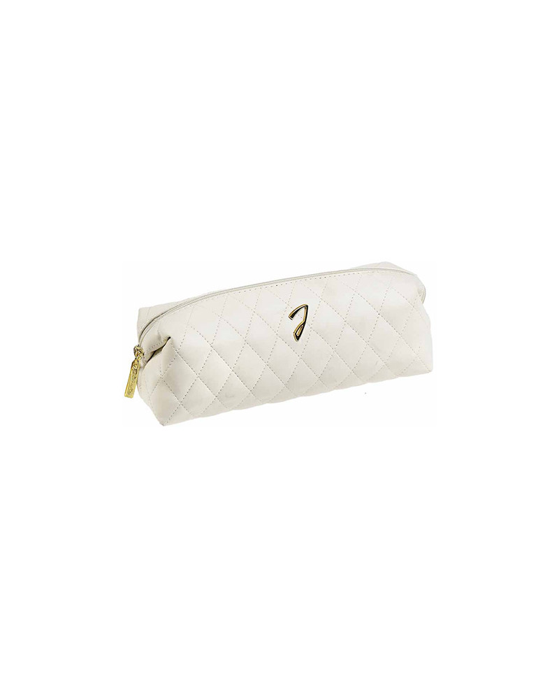 Janeke Portatrucchi tombolino trapuntato, beige - cod. A6129VT BEI
