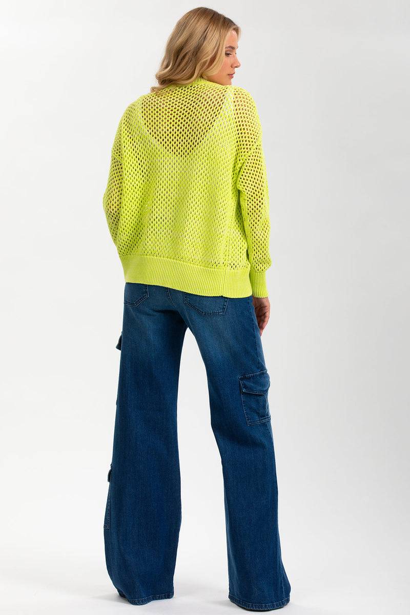 Pietro Brunelli MACY | Cardigan Premaman Verde con Bottoni Negozi Online