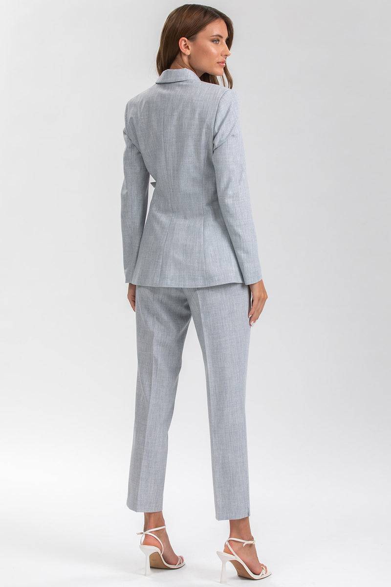 Pietro Brunelli KATE | Pantalone Premaman da Ufficio Grigio Shopping Online