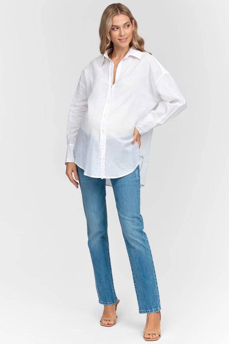 Pietro Brunelli EXTRA LENGTH W340 | Jeans Premaman con Gamba Dritta 2025