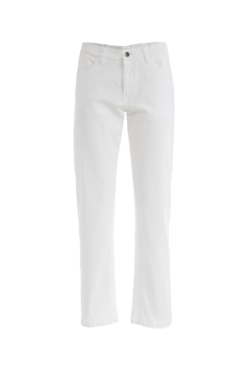 Pietro Brunelli BOYFRIEND FIT | Jeans Premaman bianchi Vendita